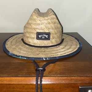Brand new billabong straw hat